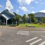 Centro de Convenções Hangar em Belém, local principal da COP30 2025, vista externa do prédio